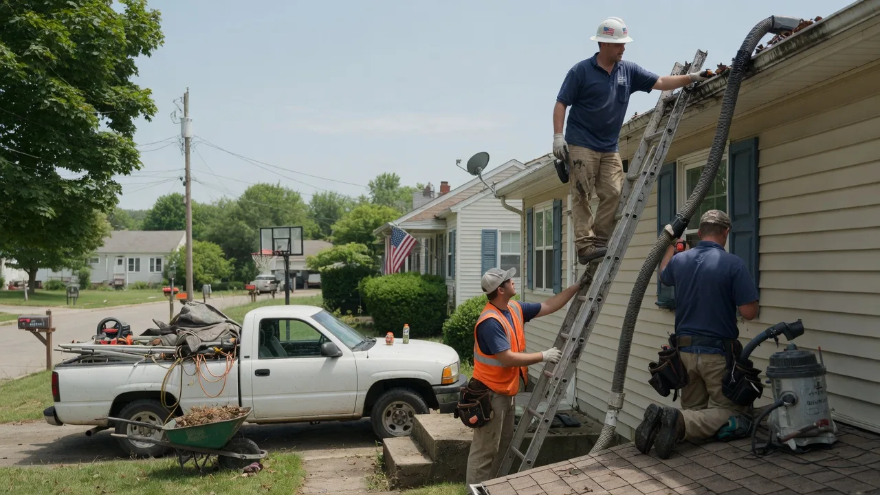 Gutter Installation in Bourbon, IN near me